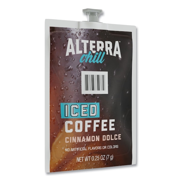 Alterra Cinnamon Dolce Iced Coffee Freshpack, Iced Cinnamon Dolce, 0.25 Oz Pouch, 90PK